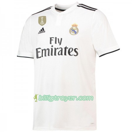 Billige Fotballdrakter Real Madrid Hjemmedraktsett 2018/19 Kortermet